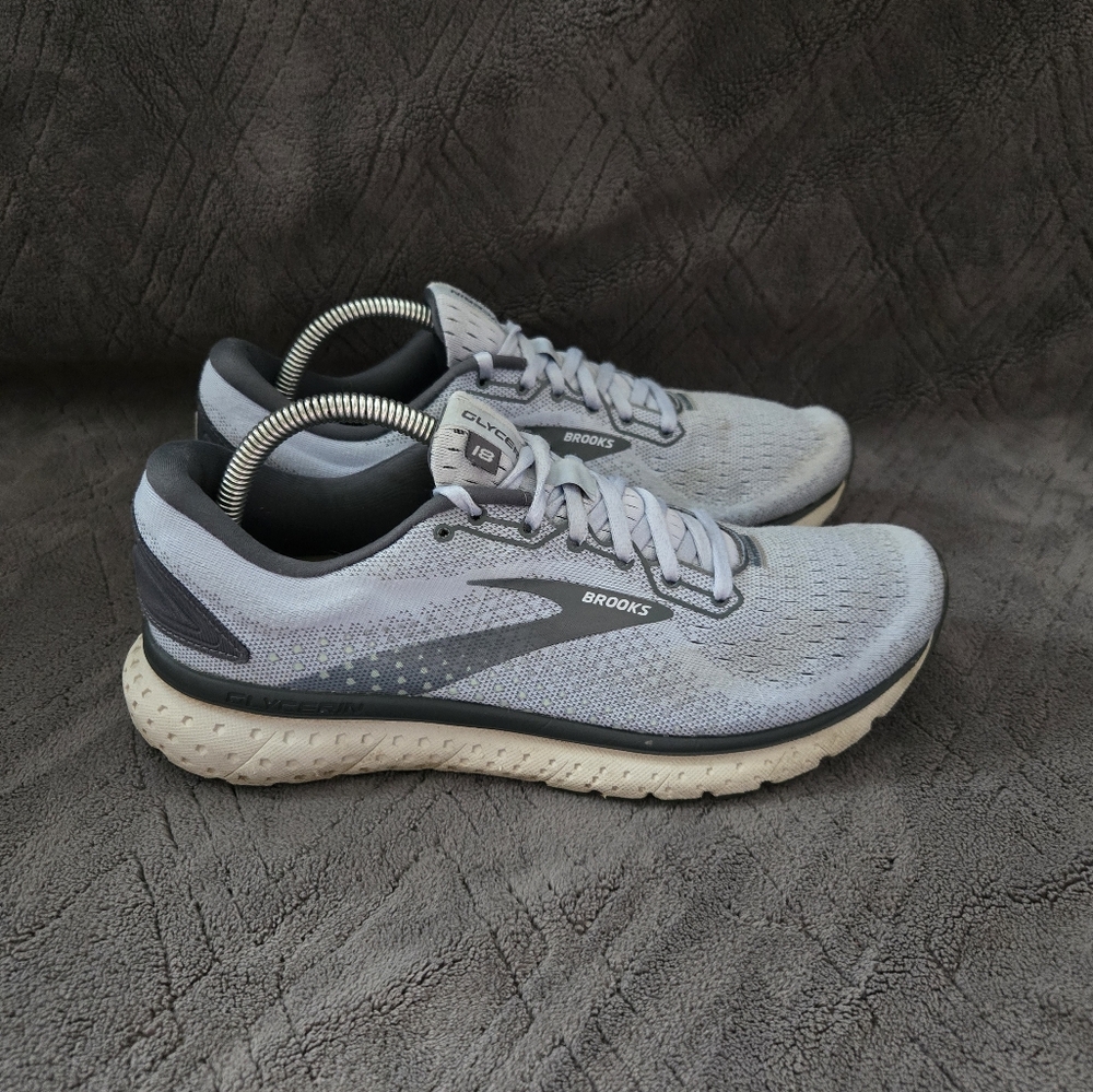 Brooks Glycerin 18 Running Shoes Womens Sz 10.5 Athletic Sneakers Trainers Blue.